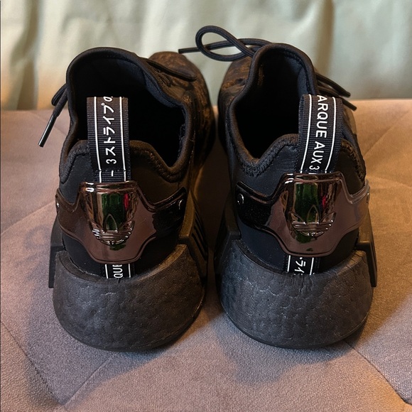 Adidas Black Velvet NMD Sneakers - Picture 3 of 4